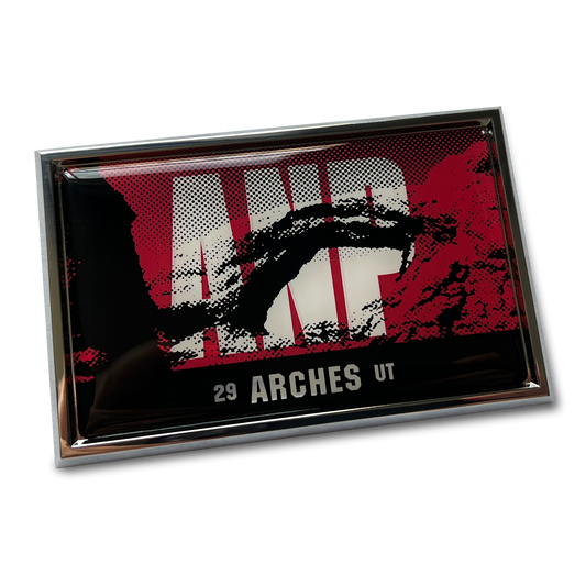 Arches National Park Premium Vehicle Badge