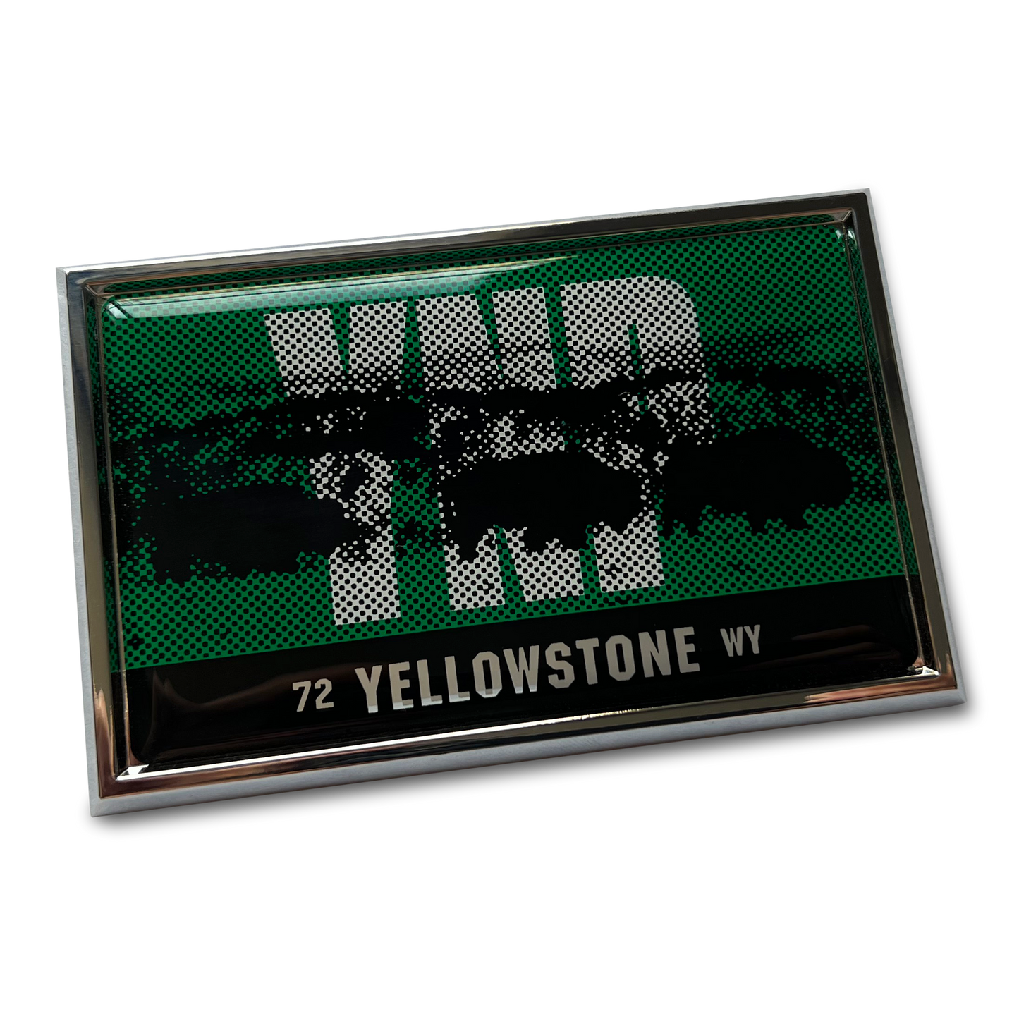 Yellowstone National Park Premium Vehicle Badge